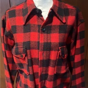 Vintage Wool Buffalo Plaid